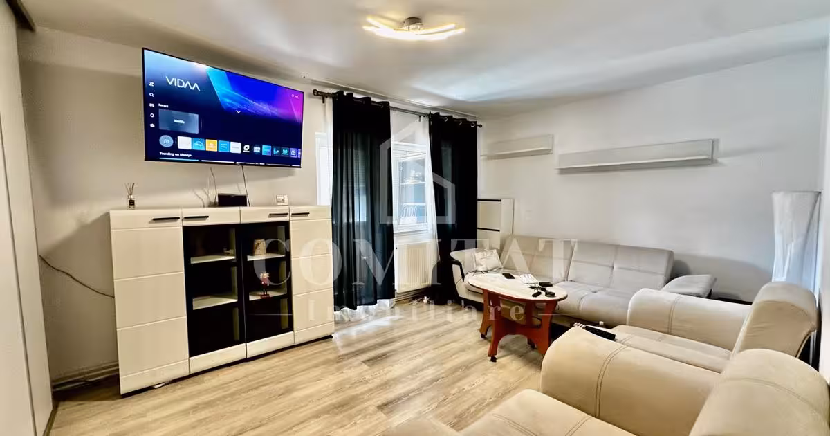 Apartament de vânzare cu 3 camere, mobilat în zona Mărăști, Cluj-Napoca
