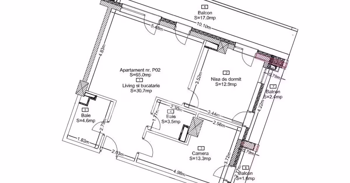 Apartament de vânzare cu 3 camere în zona Zorilor, Cluj-Napoca