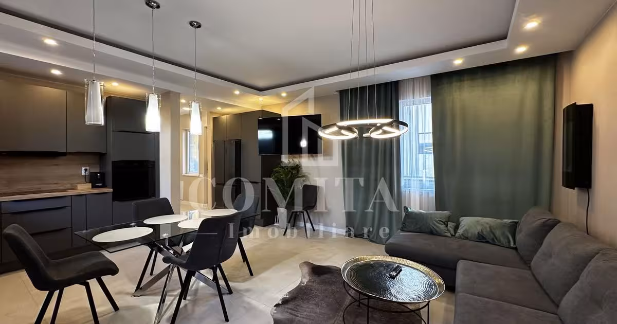 Duplex de vânzare cu 4 camere, mobilat în Florești