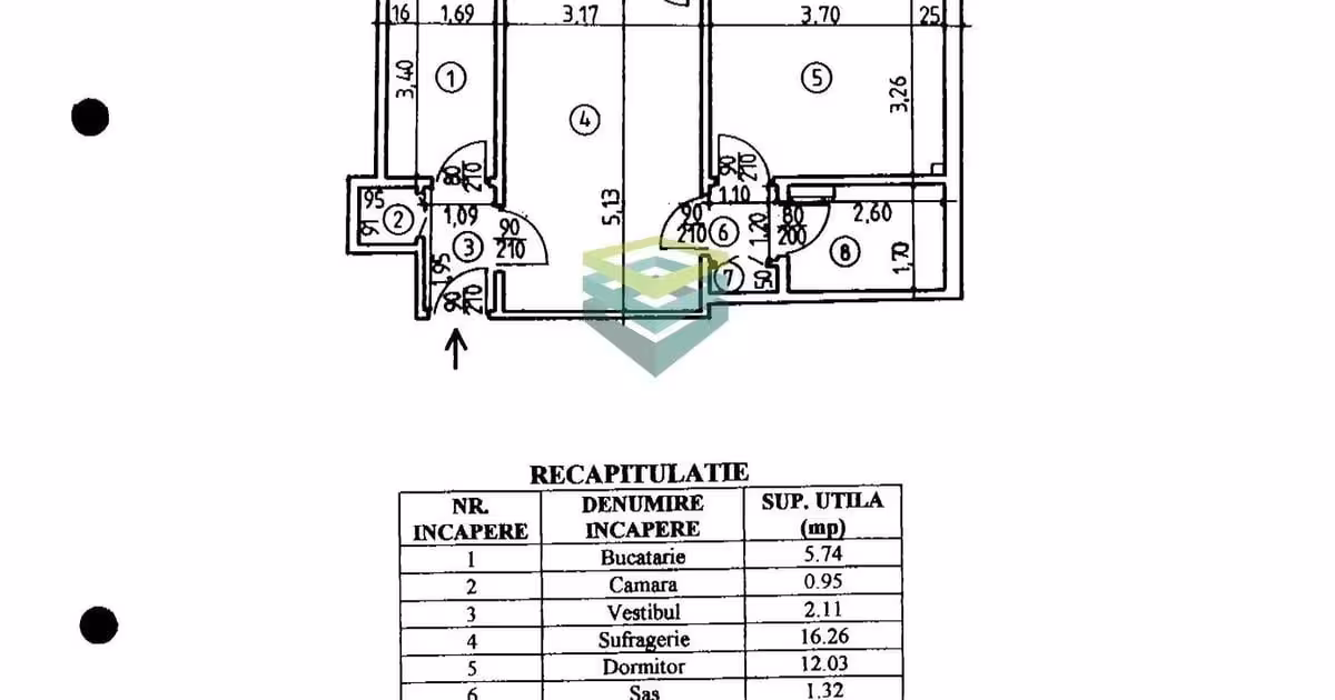 Apartament de vânzare cu 2 camere în zona Drumul Taberei, Sector 6