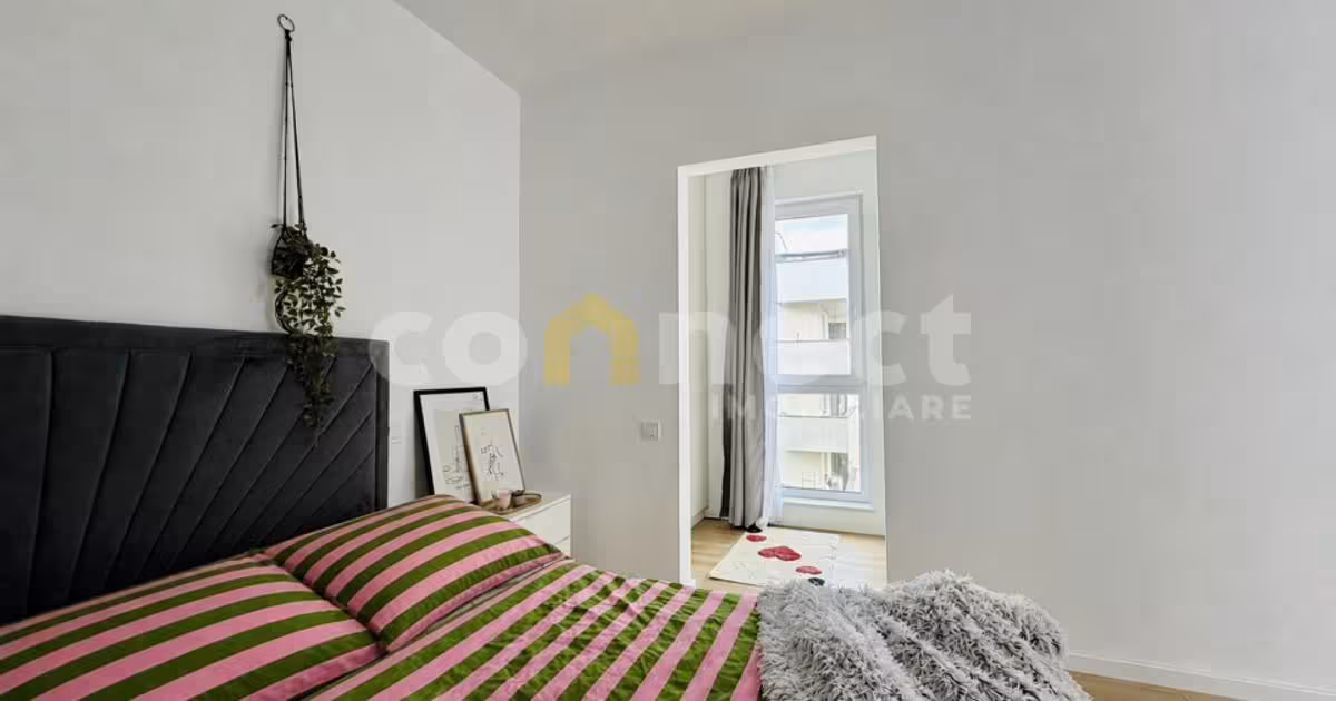 Apartament de vânzare cu 2 camere, mobilat în Florești