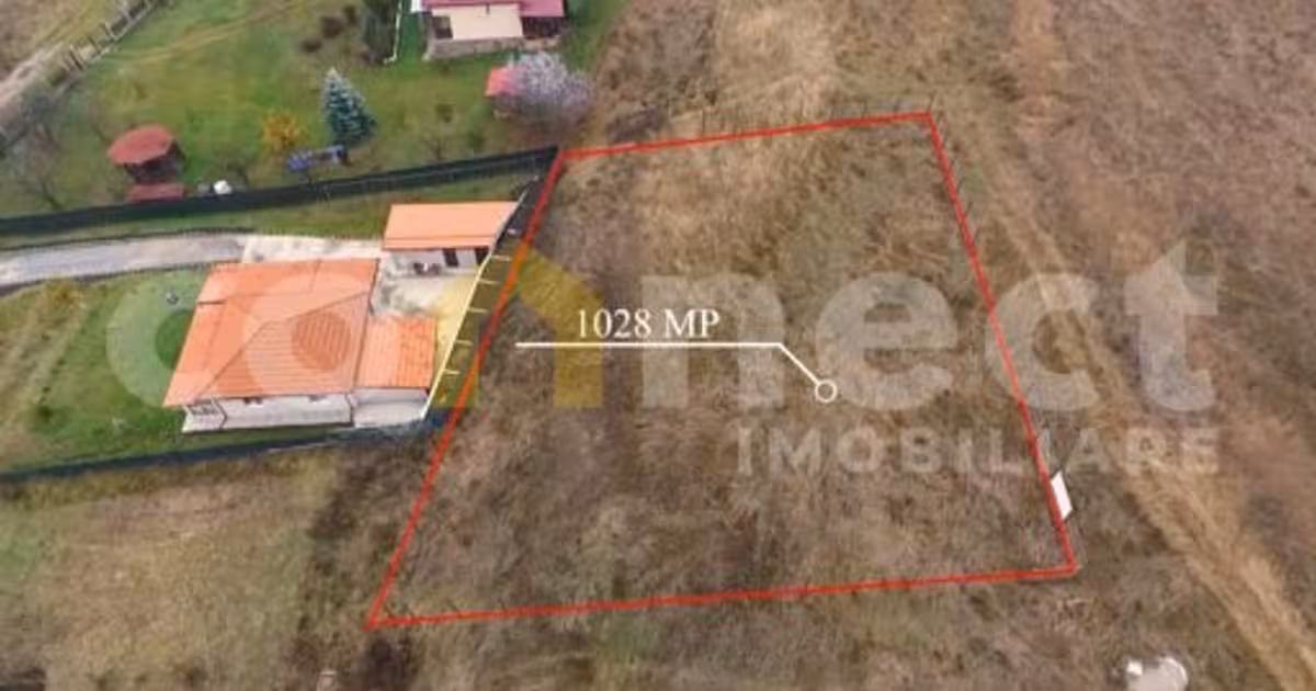 Teren Construcții intravilan de vânzare de 1028 mp, în Câmpenești
