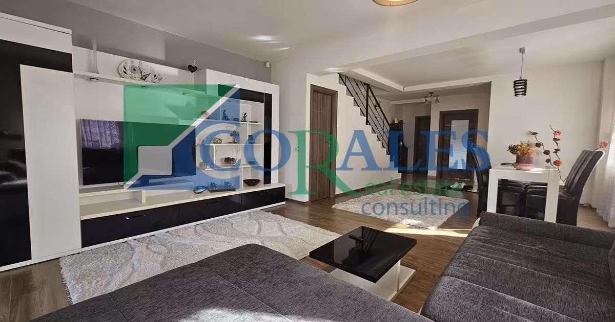 Duplex de vânzare cu 4 camere, mobilat în Dumbrăvița