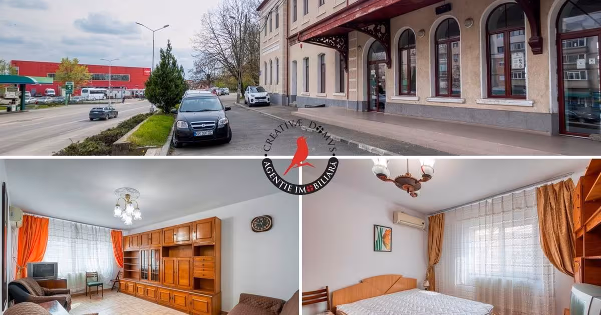 Apartament de vânzare cu 2 camere, mobilat în Giurgiu