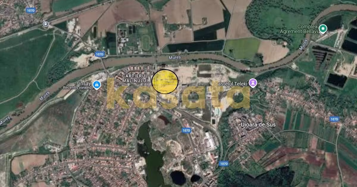 Teren Construcții intravilan de vânzare de 33346 mp, în Ocna Mureș