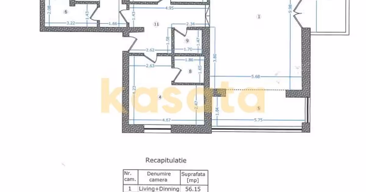 Apartament de vânzare cu 4 camere în zona Herăstrău, Sector 1