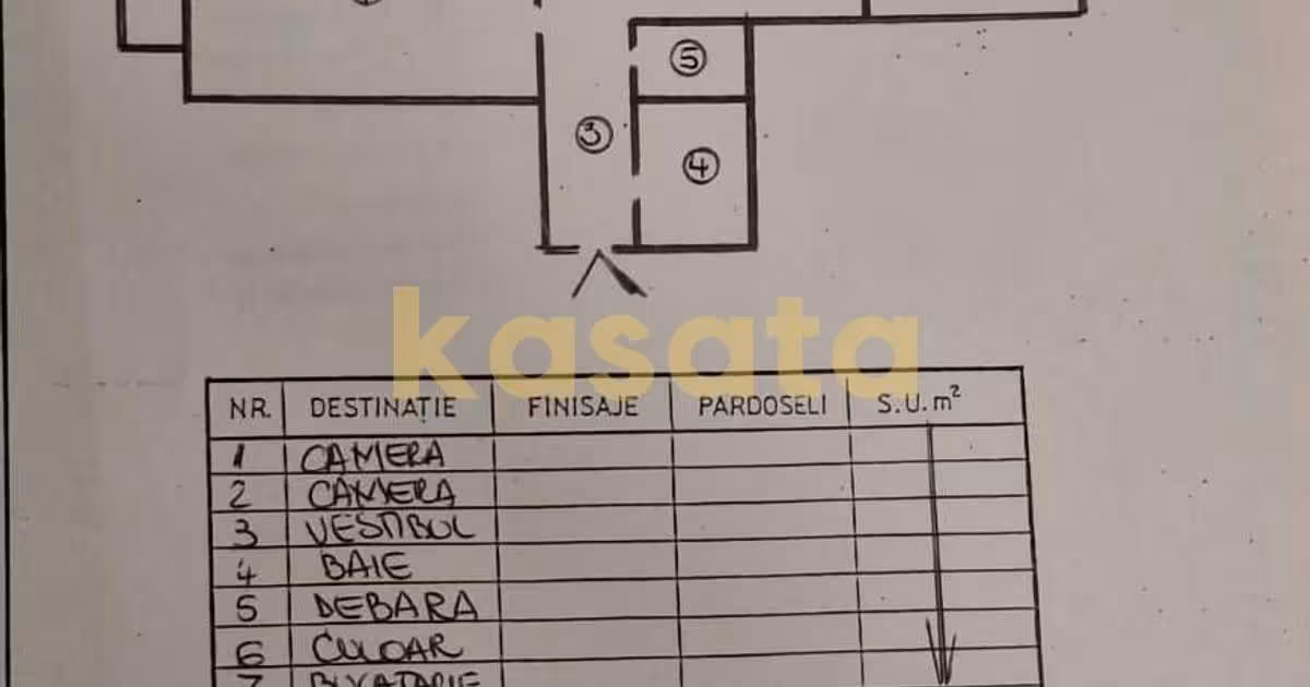 Apartament de vânzare cu 2 camere, mobilat în zona 1 Decembrie 1918, Sector 3