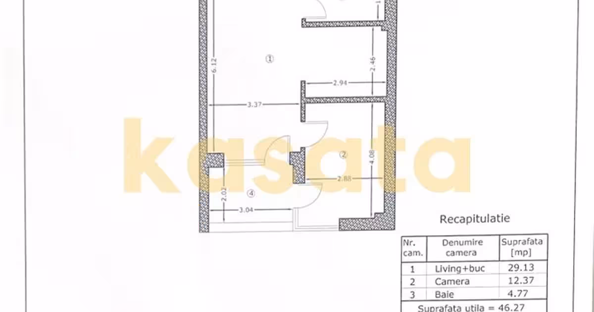 Apartament de vânzare cu 2 camere în zona Aviației, Sector 1