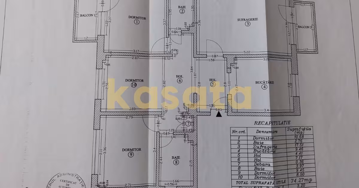 Apartament de vânzare cu 4 camere în zona Aviației, Sector 1