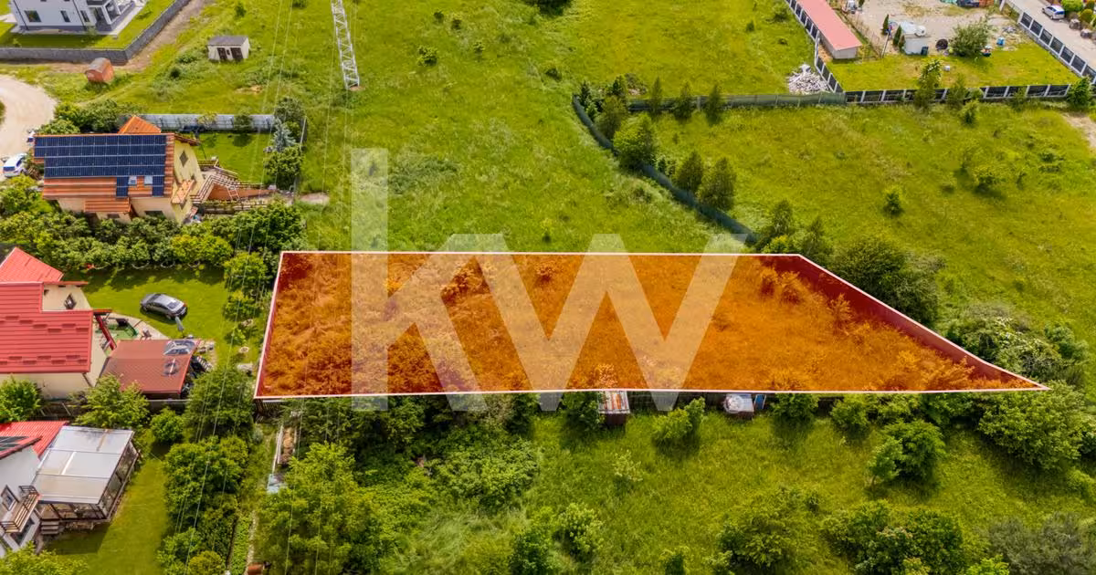 Teren Construcții intravilan de vânzare de 1025 mp, în Săcele