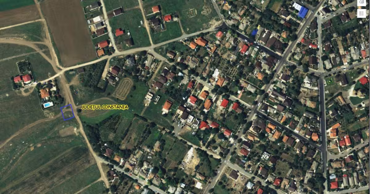 Teren Construcții intravilan de vânzare de 500 mp, în Techirghiol