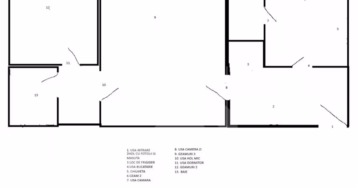 Apartament de vânzare cu 2 camere, mobilat în Hunedoara