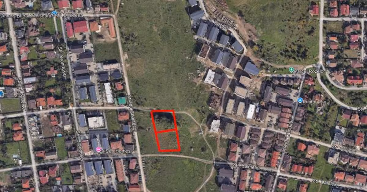 Teren Construcții intravilan de vânzare de 1655 mp, în zona Girocului, Timișoara