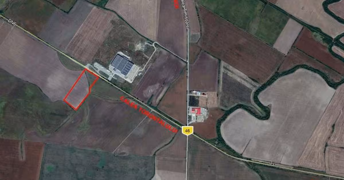 Teren Construcții intravilan de vânzare de 44200 mp, în zona Torontalului, Timișoara