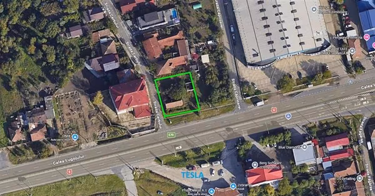 Teren Construcții intravilan de vânzare de 580 mp, în zona Aeroport, Timișoara