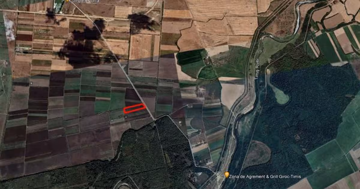 Teren Construcții extravilan de vânzare de 40600 mp, în Giroc