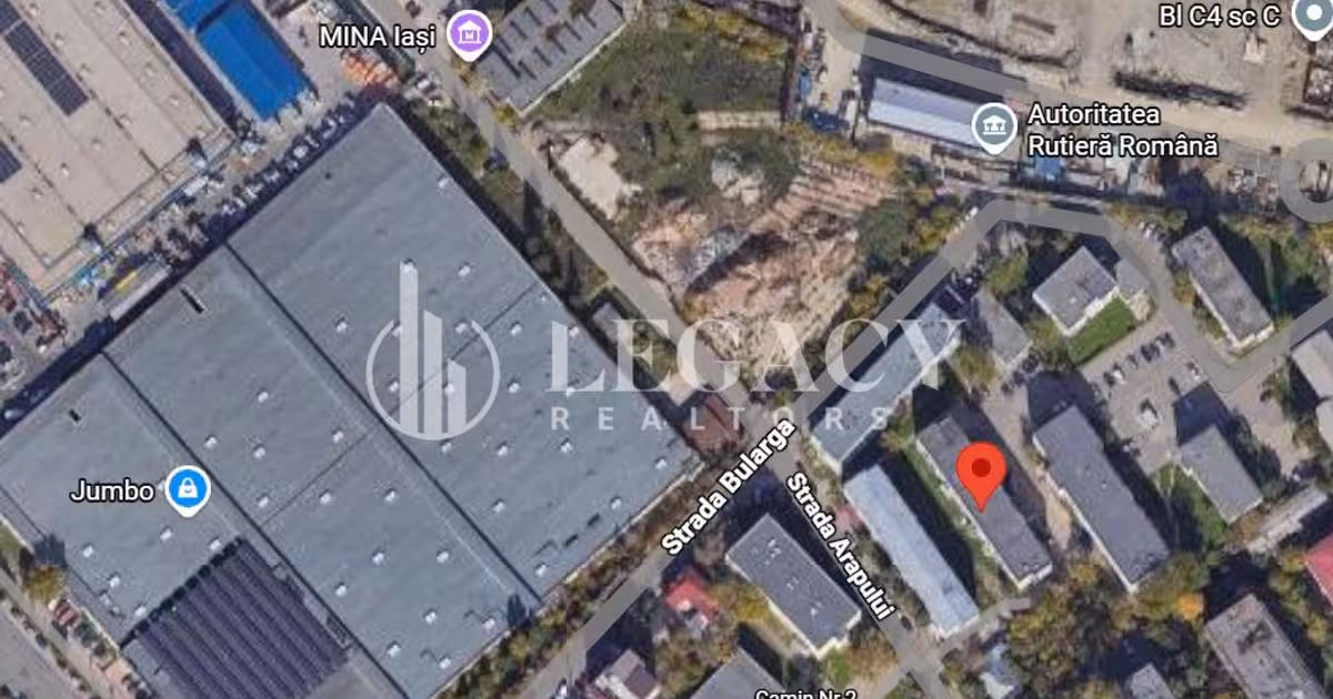 Garsonieră de vânzare, mobilată în zona Bularga, Iași