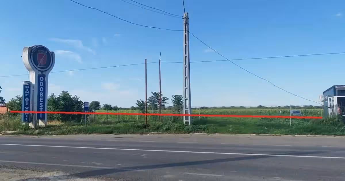 Teren agricol intravilan de vânzare de 7027 mp, în Odobești