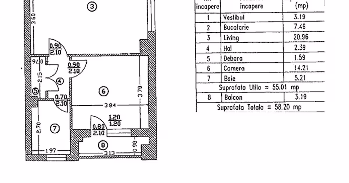 Apartament de vânzare cu 2 camere în zona Pipera, Sector 1