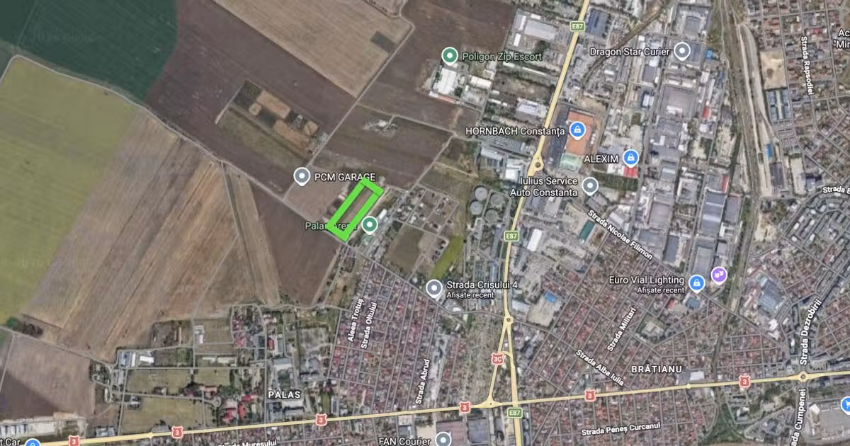 Teren Construcții intravilan de vânzare de 9500 mp, în zona Aurel Vlaicu, Constanța