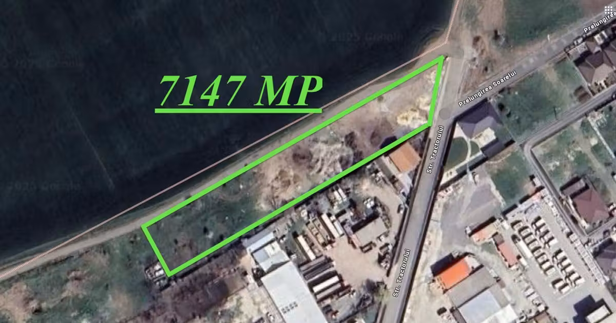 Teren Construcții intravilan de vânzare de 7147 mp, în Cumpăna