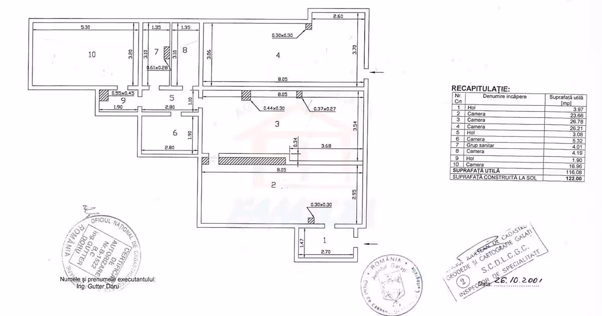 Spațiu comercial de vânzare de 116 mp, în zona Port, Galați