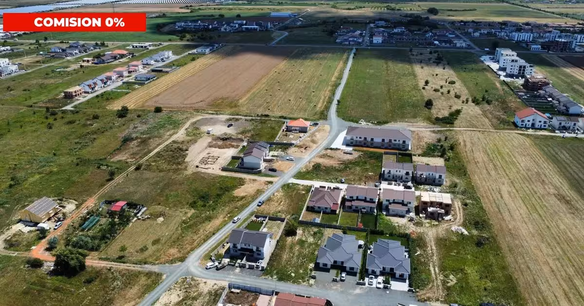 Teren Construcții intravilan de vânzare de 621 mp, în Moșnița Nouă