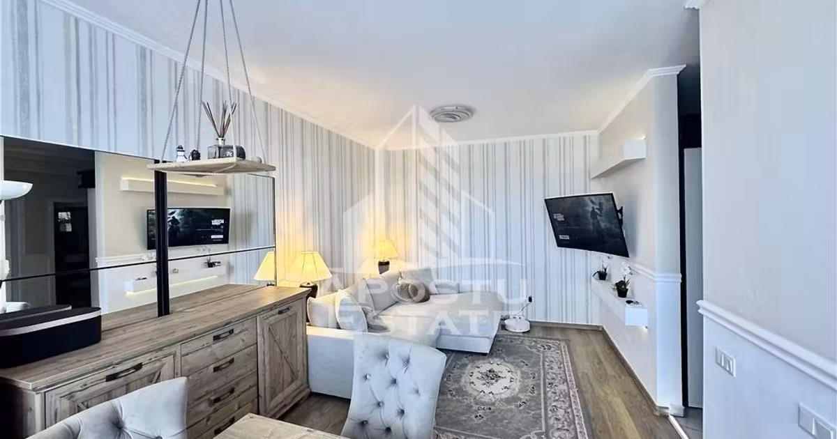 Apartament de vânzare cu 2 camere, mobilat în Dumbrăvița