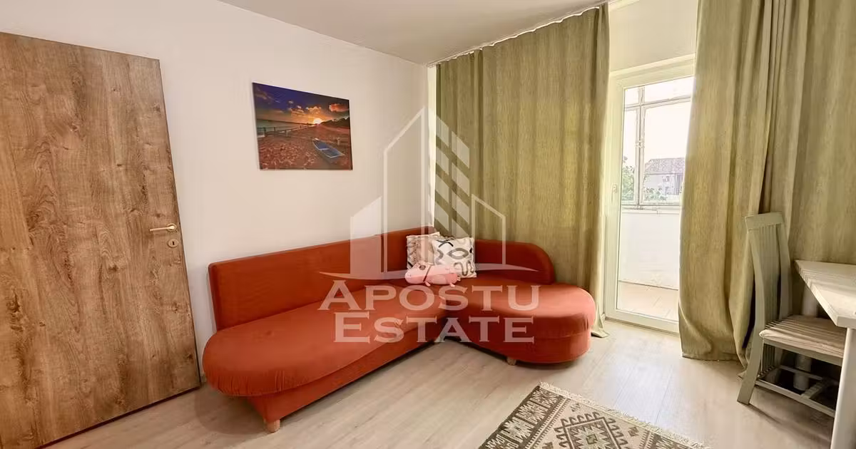 Apartament de vânzare cu 2 camere, mobilat în zona Complex Studențesc, Timișoara