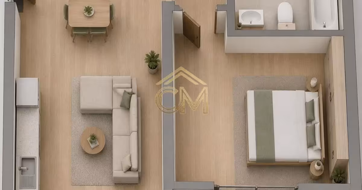 Apartament de vânzare cu 2 camere în Șelimbăr