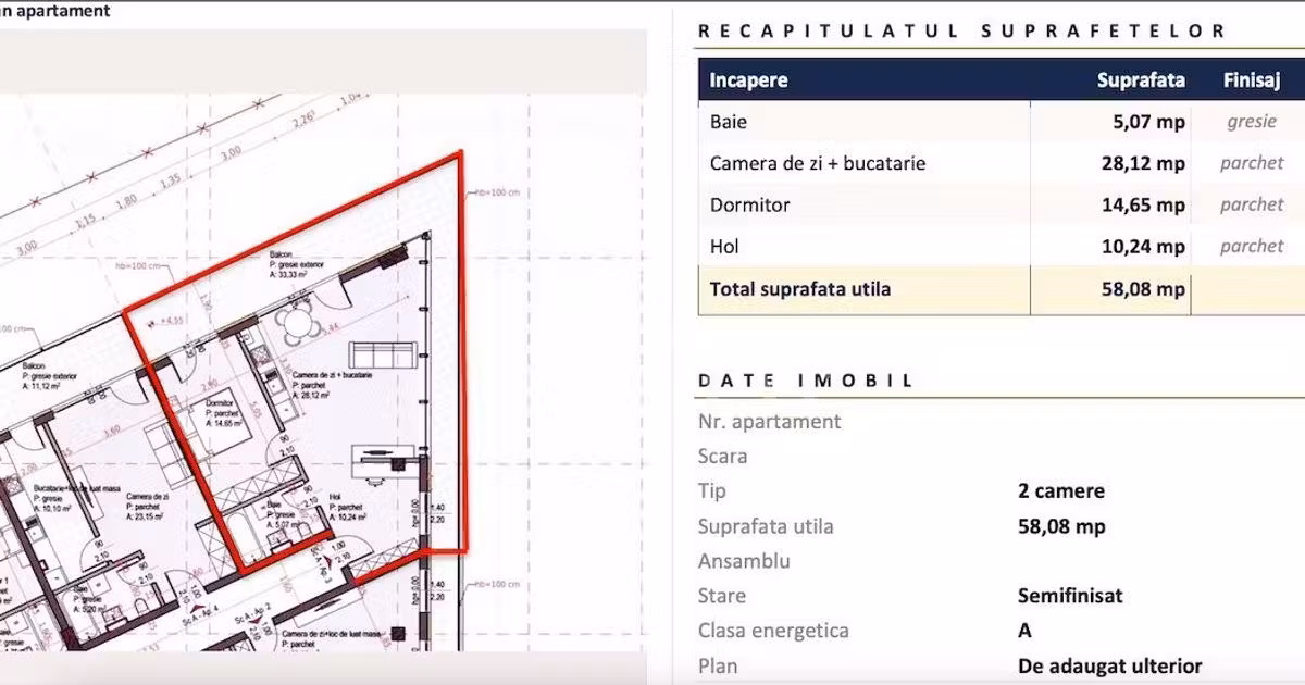 Apartament de vânzare cu 2 camere în zona Gheorgheni, Cluj-Napoca