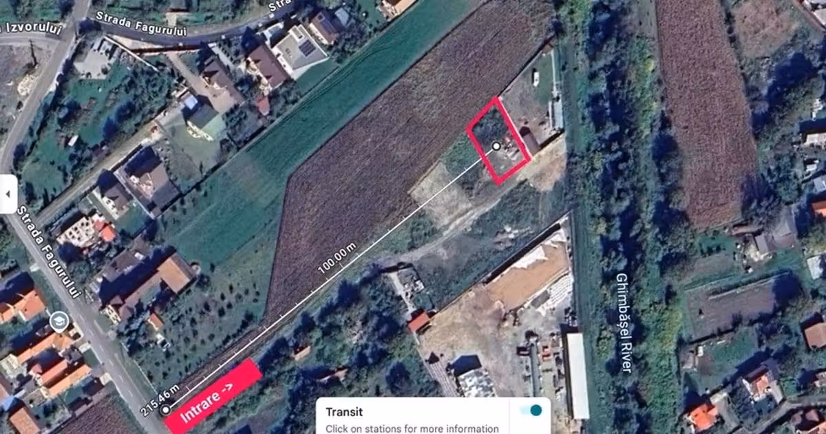 Teren intravilan de vânzare de 660 mp, în zona Stupini, Brașov