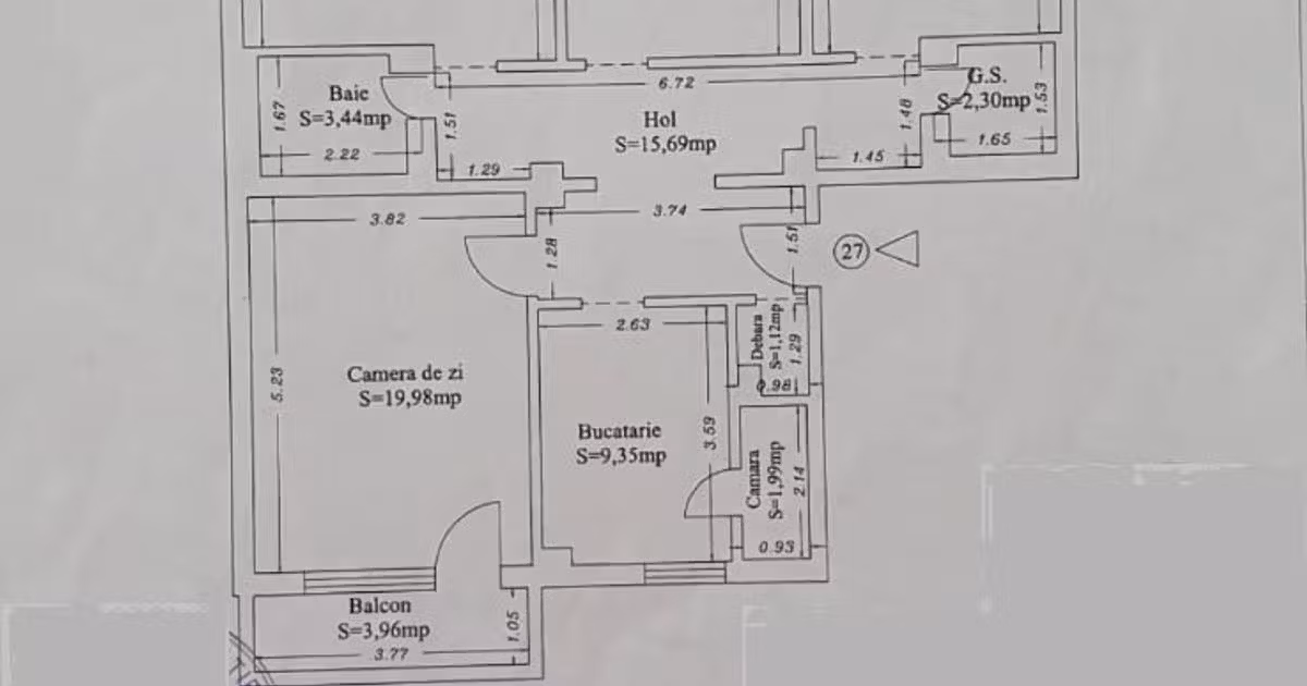 Apartament de vânzare cu 4 camere în zona Inel I, Constanța