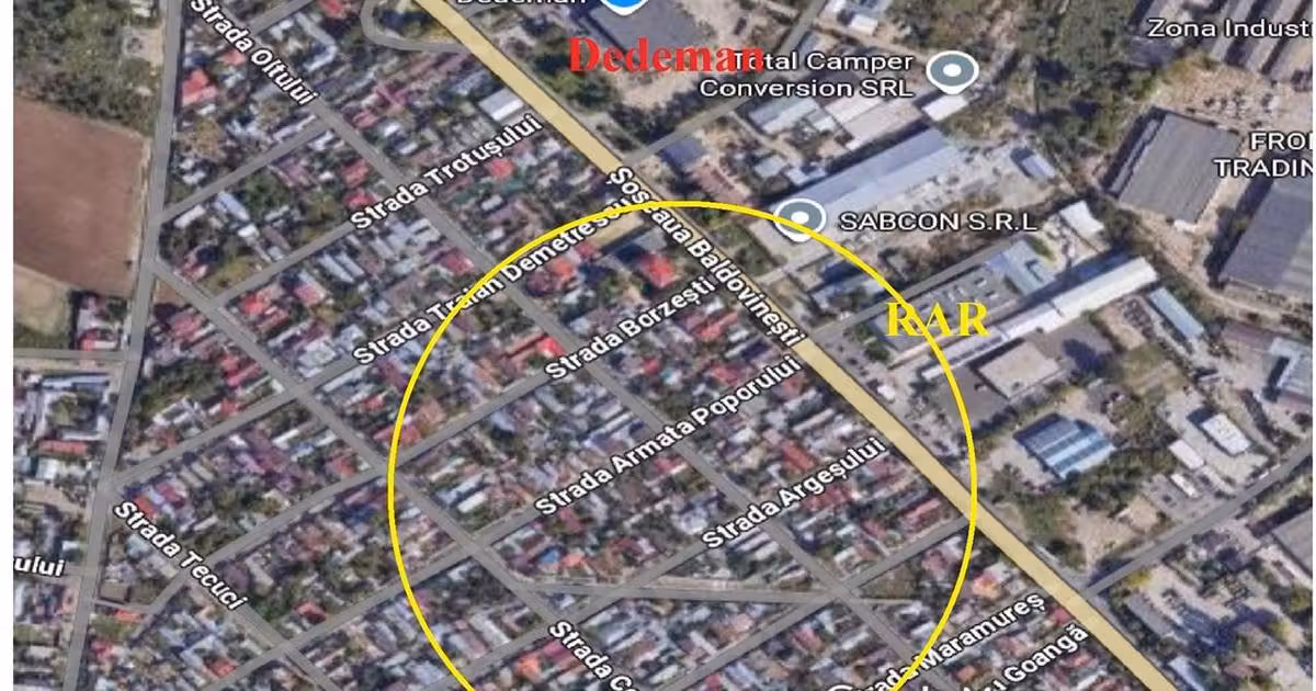 Teren intravilan de vânzare de 520 mp, în zona Chercea, Brăila