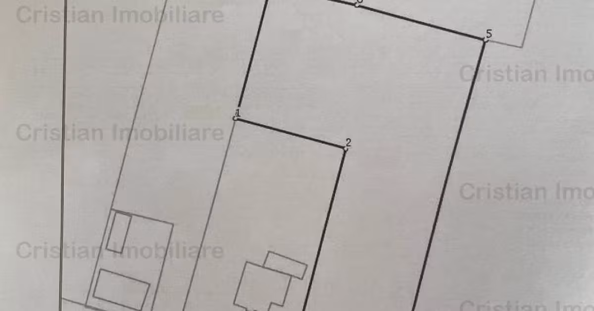 Teren intravilan de vânzare de 2056 mp, în Unirea