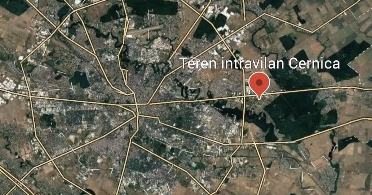 Teren Construcții intravilan de vânzare de 784 mp, în Cernica