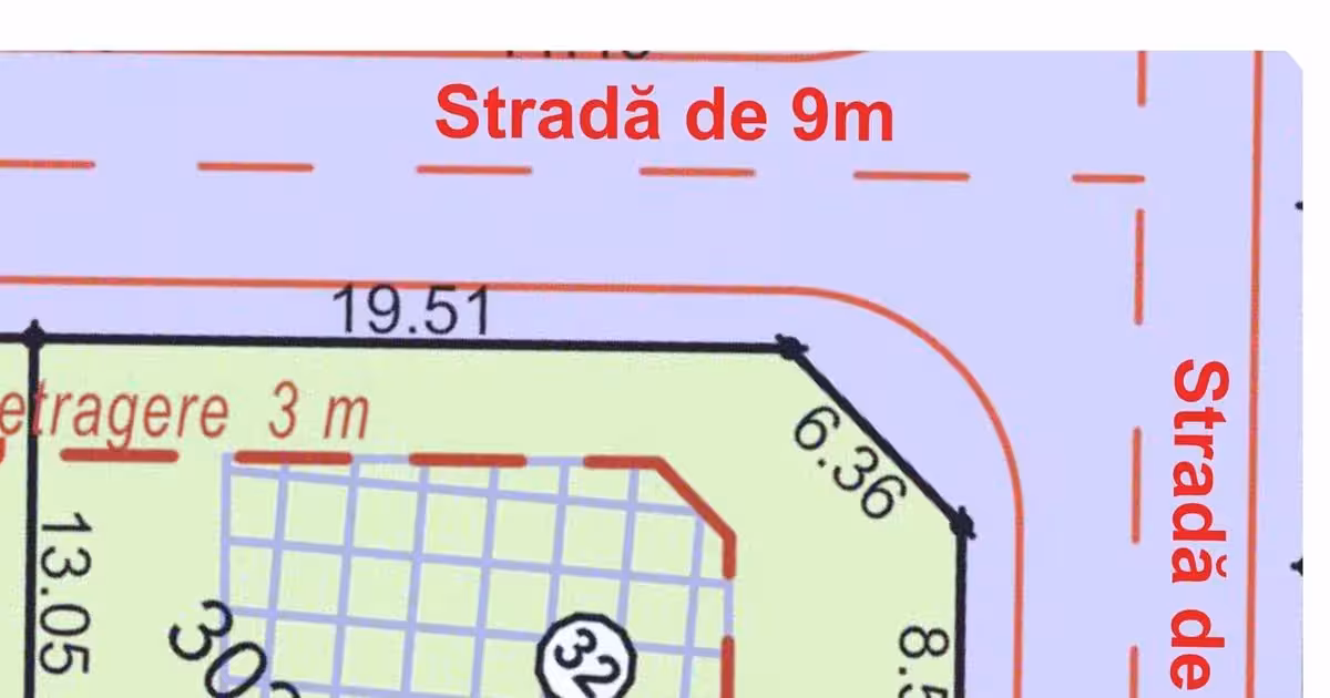 Teren Construcții intravilan de vânzare de 303 mp, în Sibiu