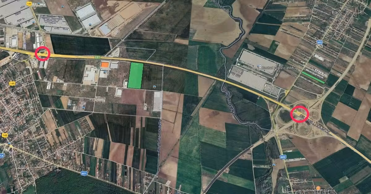 Teren Construcții intravilan de vânzare de 101025 mp, în Bolintin-Deal