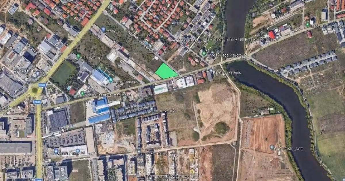 Teren Construcții intravilan de vânzare de 3605 mp, în Voluntari