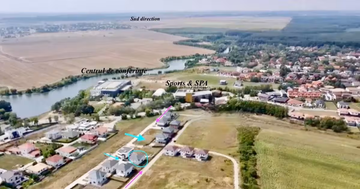 Teren Construcții intravilan de vânzare de 504 mp, în Corbeanca