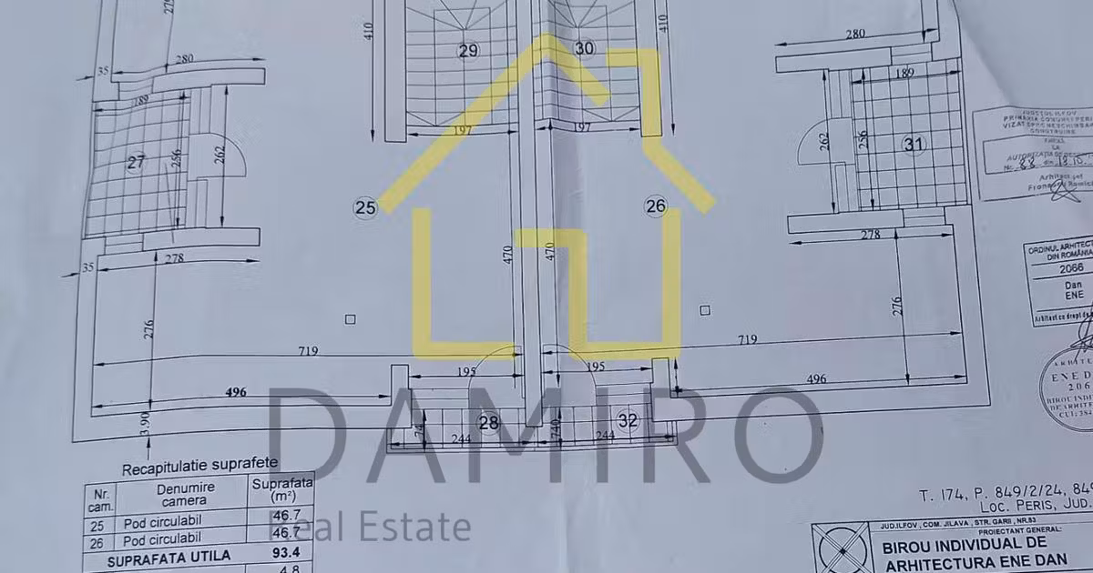Casă de vânzare cu 4 camere în Periș