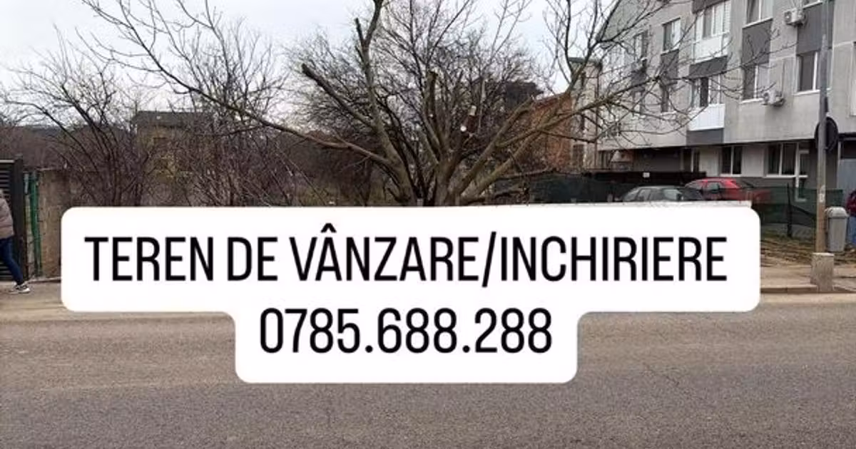 Teren intravilan de vânzare de 688 mp, în zona Berceni, Sector 4