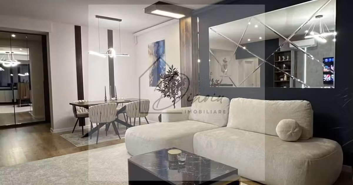 Apartament de vânzare cu 2 camere, mobilat în Voluntari