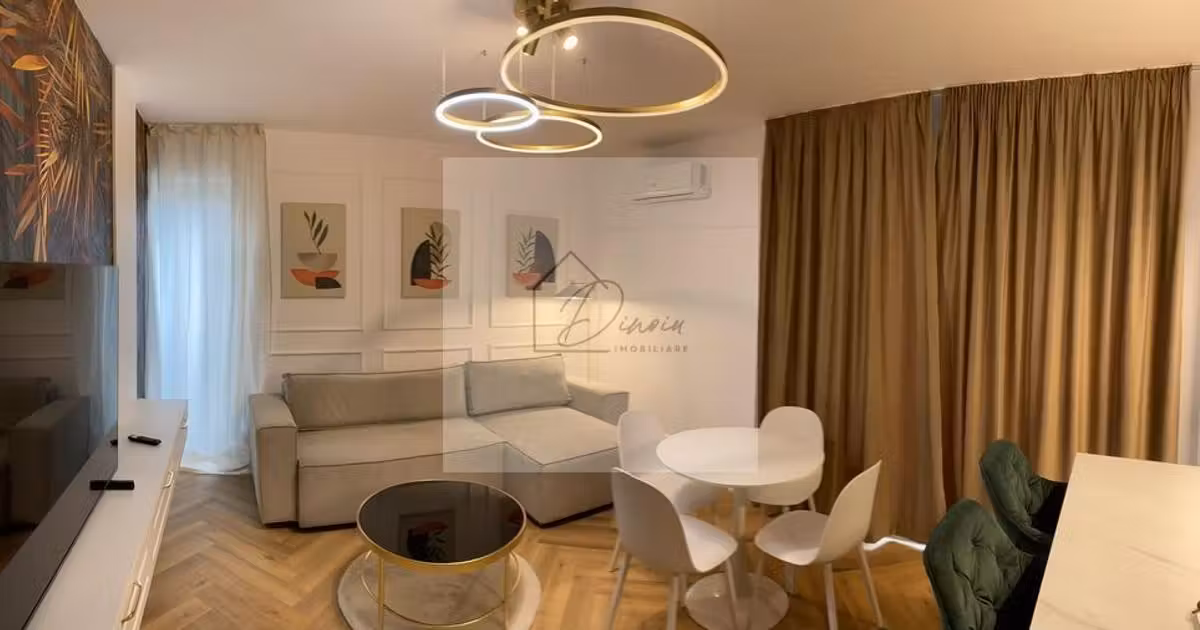 Apartament de vânzare cu 2 camere, mobilat în Voluntari