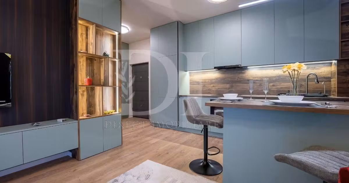 Apartament de vânzare cu 2 camere, mobilat în Florești