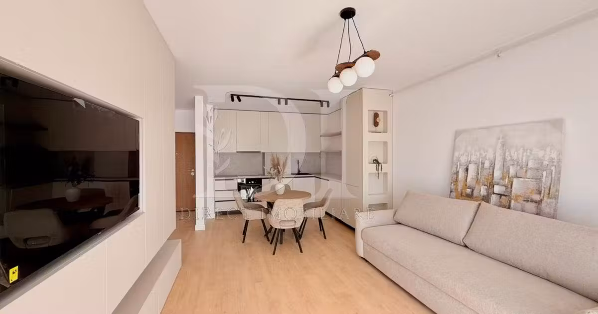 Apartament de vânzare cu 2 camere, mobilat în Florești