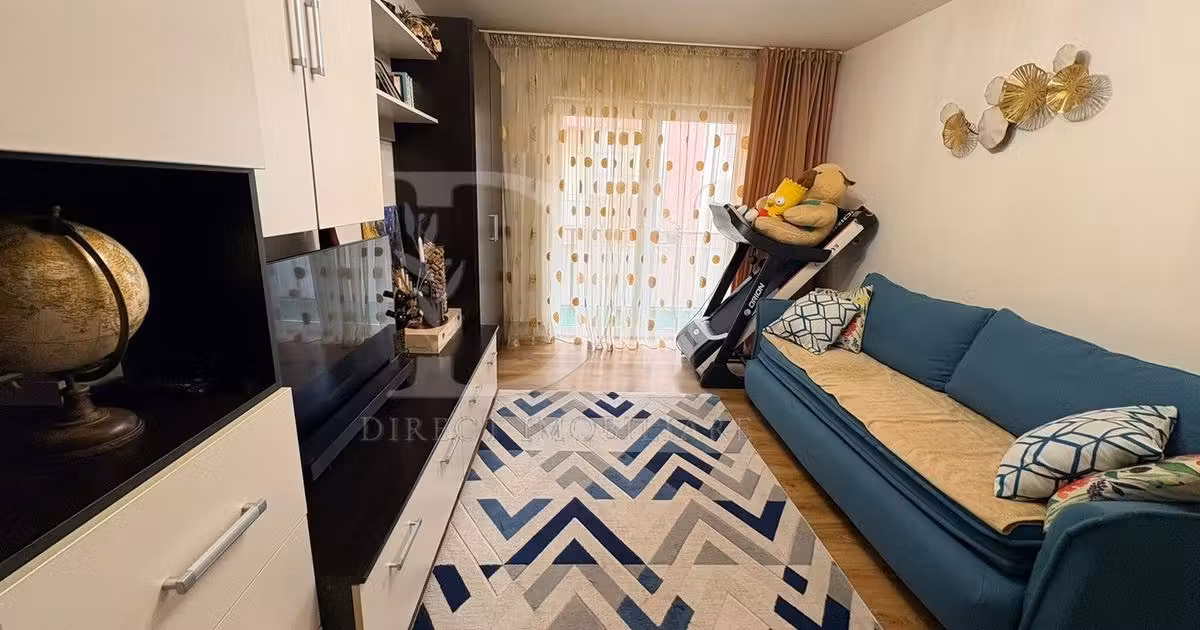 Apartament de vânzare cu 2 camere, mobilat în Florești