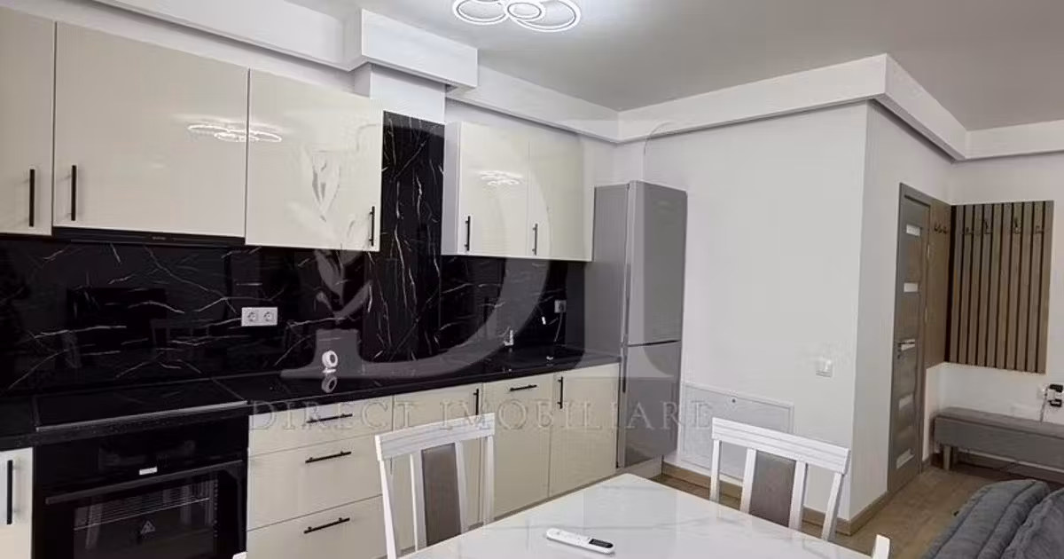 Apartament de vânzare cu 2 camere, mobilat în Florești