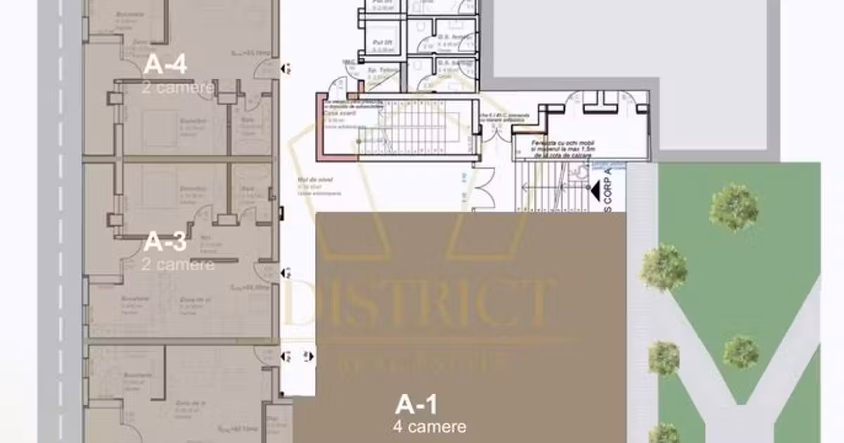 Apartament de vânzare cu 4 camere în zona Aradului, Timișoara