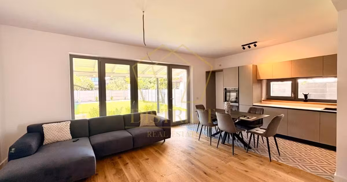 Duplex de vânzare cu 4 camere, mobilat în Moșnița Nouă